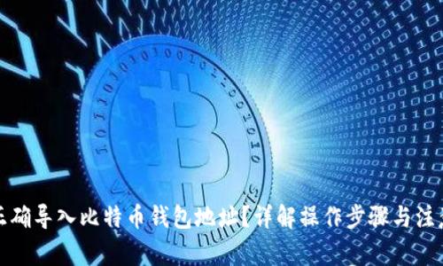 如何正确导入比特币钱包地址？详解操作步骤与注意事项