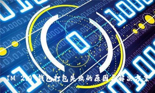 IM 2.0 钱包打包失败的原因与解决方案