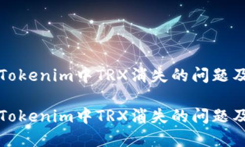 如何处理Tokenim中TRX消失的问题及解决方案

如何处理Tokenim中TRX消失的问题及解决方案