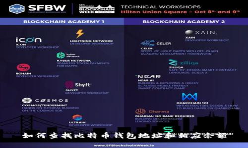 如何查找比特币钱包地址和相应余额